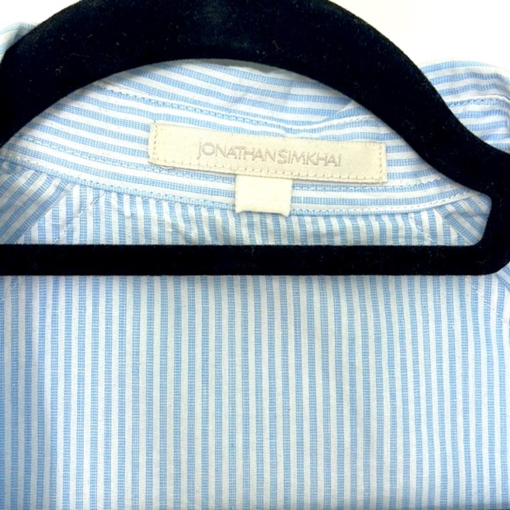 Jonathan Simkhai Cropped Button Down - image 2